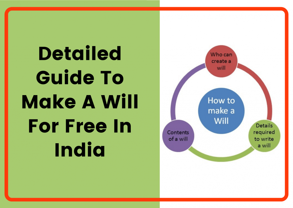How to make a will for free in india save more money