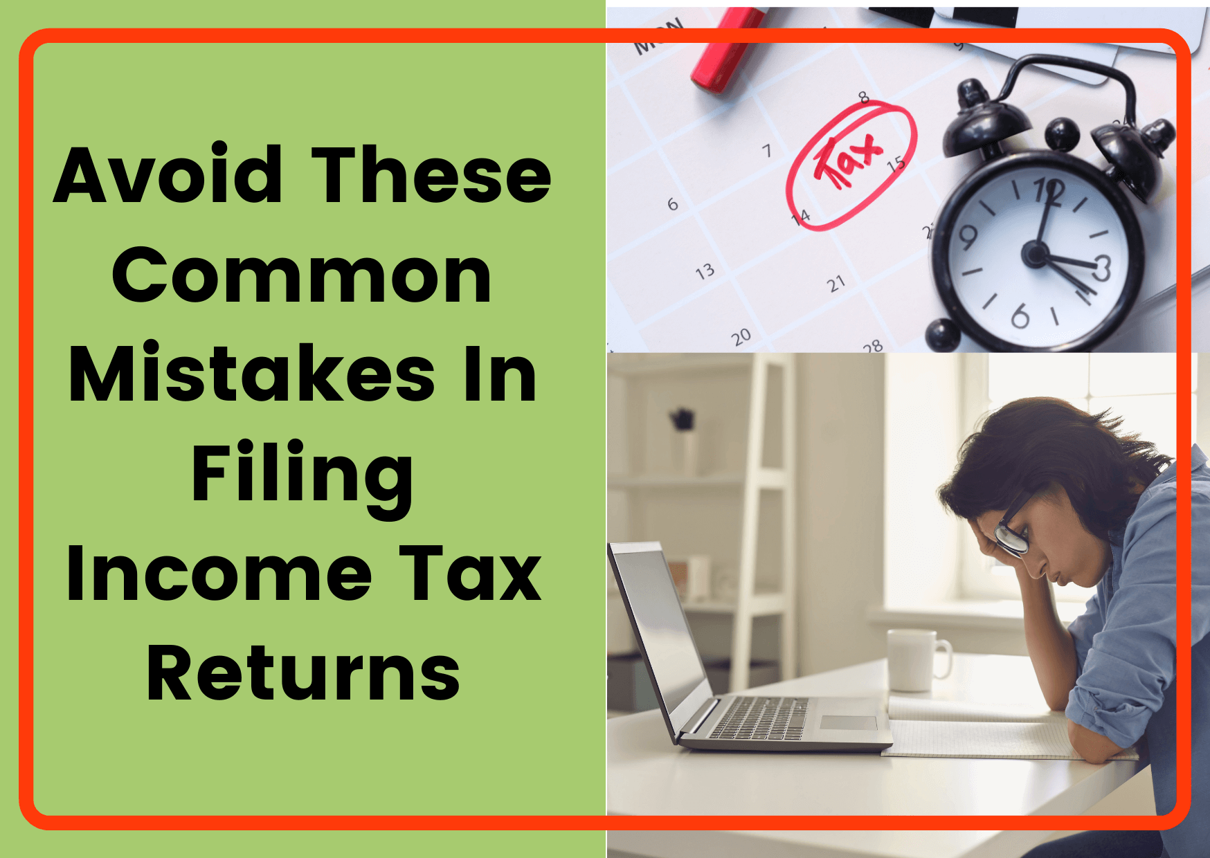 Avoid These Common Mistakes In Filing Tax Returns
